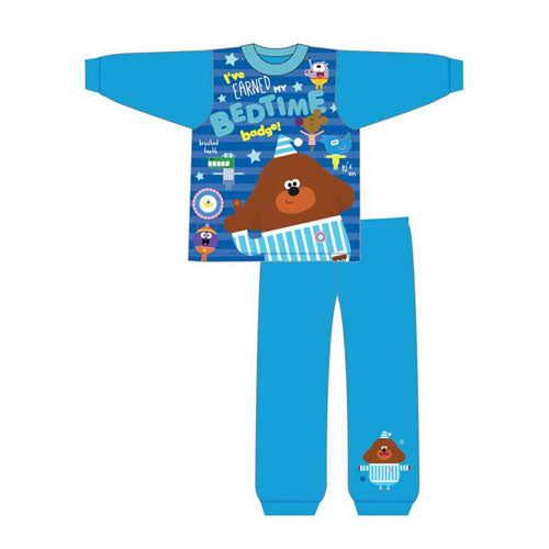 Boys Toddler Duggee Bedtime Badge Snuggle Fit Pyjama