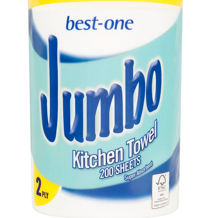 Bestone/Bestin Jumbo Kitchen Towel 2ply White