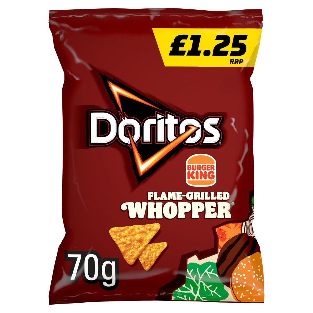 Doritos Burger King Flame Grilled