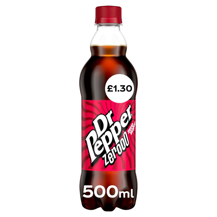 Dr Pepper Zero Sugar PMP 500ml (Case of 12)