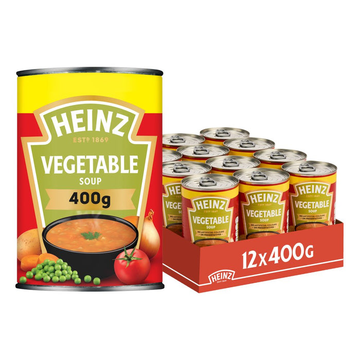 Heinz Vegetable Soup 400g (Case of 12)