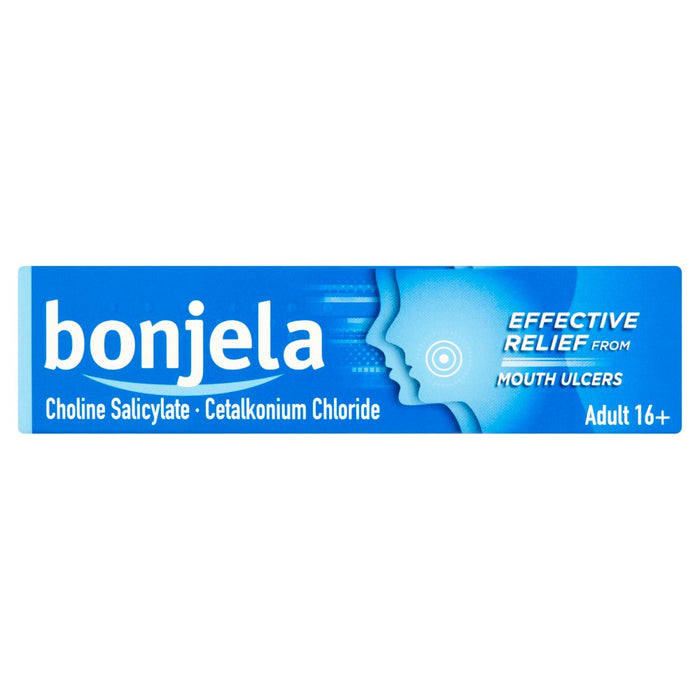 Bonjela Antiseptic Pain Relieving Gel for Mouth Ulcers 15g