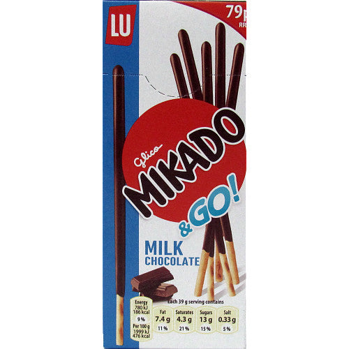 Mikado Milk Chocolate Biscuits PMP 39g (Box of 24)
