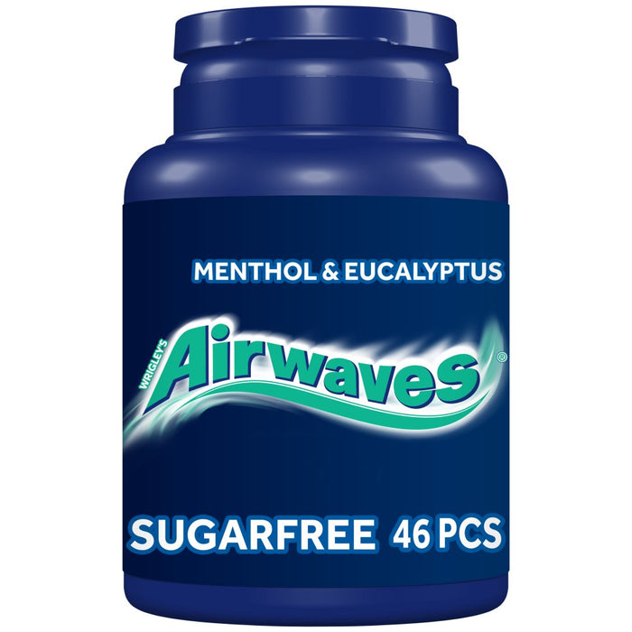 Wrigley s Airwaves Menthol & Eucalyptus Sugar Free Chewing Gum 30