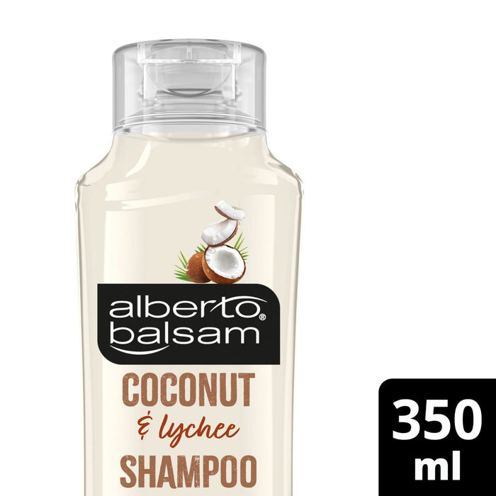 Alberto Balsam Coconut & Lychee Shampoo 350ml (Case of 6)