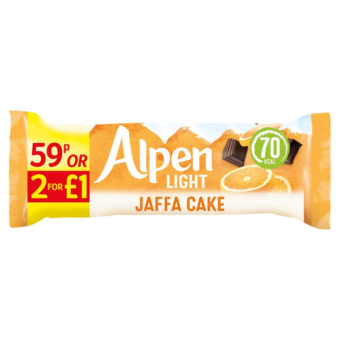 Alpen Light Bar Jaffa Cake 19g (Case of 24)