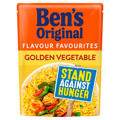 Bens Original Golden Vegetable Microwave Rice 250g (Case of 6)