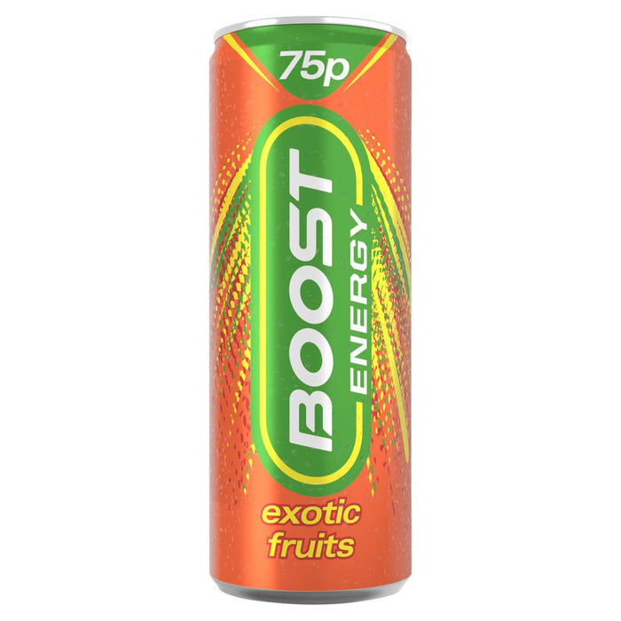 Boost Energy Exotic Fruits 250ml (Case of 24)