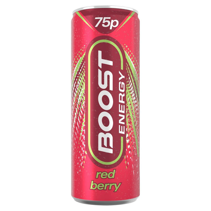 Boost Energy Red Berry PMP 250ml (Case of 24)