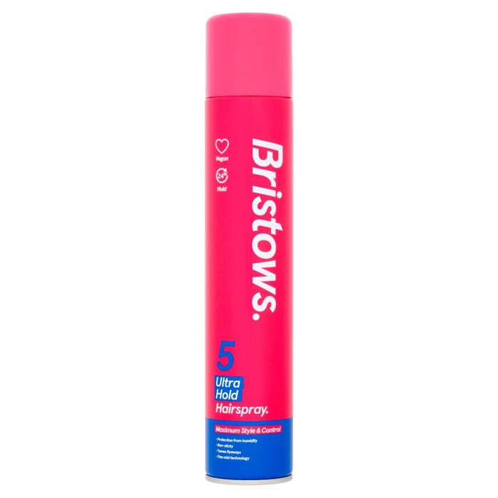 Bristows 5 Ultra Hold Hairspray 400ml (Case of 6)