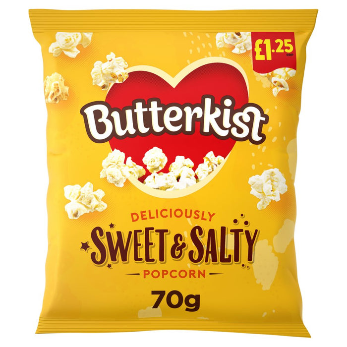Butterkist Delicious Sweet & Salted Popcorn PMP 70g (Case of 15)