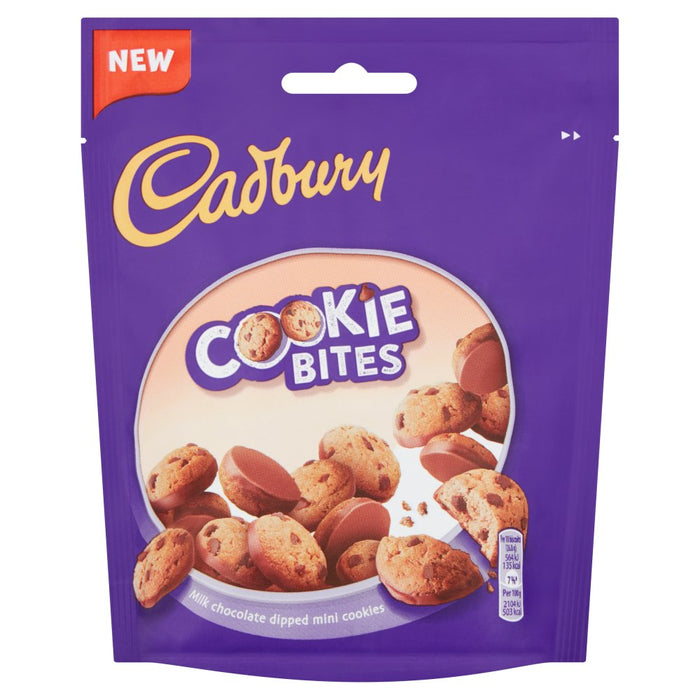 Cadbury Chocolate Cookie Bites 90g (Case of 8)
