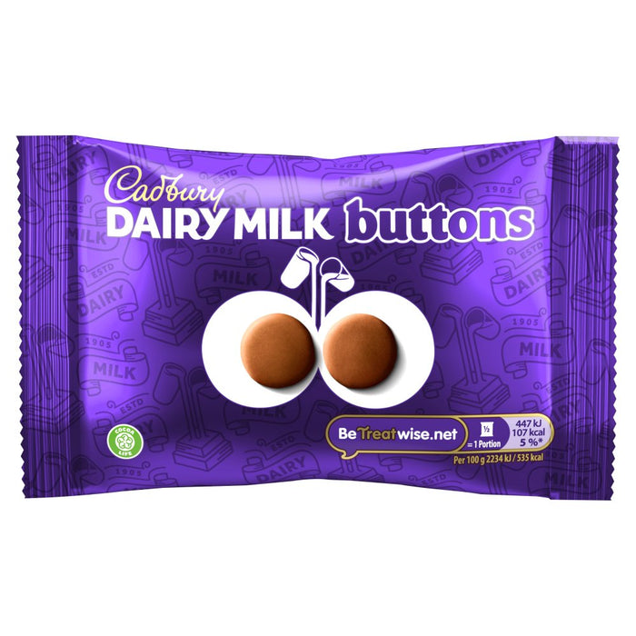 Cadbury Dairy Milk Buttons 40g (Case of 36)