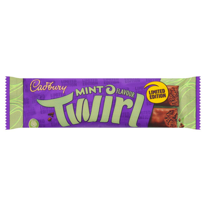 Cadbury Limited Edition Mint Flavour Twirl PMP 43g (Case of 48)
