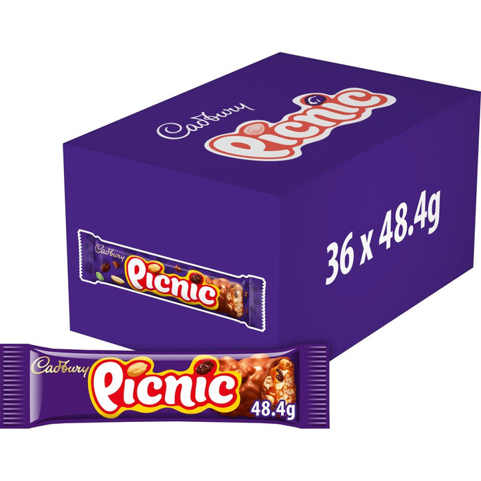 Cadbury Picnic Chocolate Bar 48.4g (Case of 36)