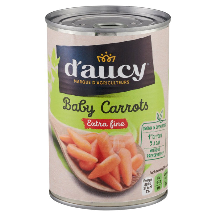 D'Aucy Baby Carrots 400g (Case of 12)