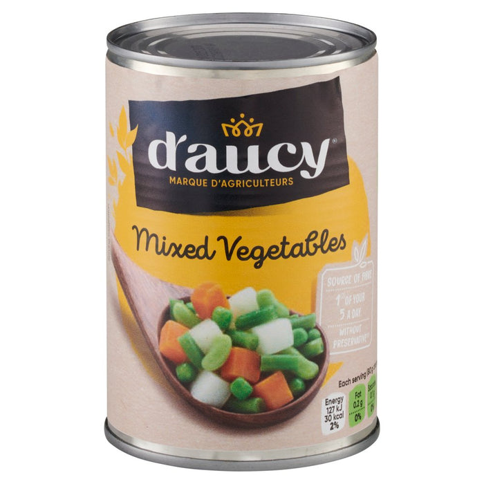 D'Aucy Mixed Vegetables 400g (Case of 12)