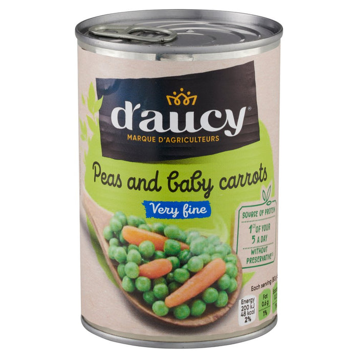 D'Aucy Peas and Baby Carrots 400g