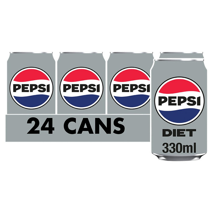 Diet Pepsi NON PMP 330ml (Case of 24)