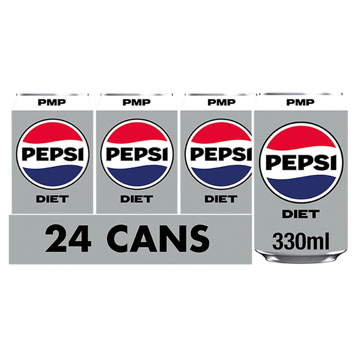 Diet Pepsi PMP 330ml (Case of 24)