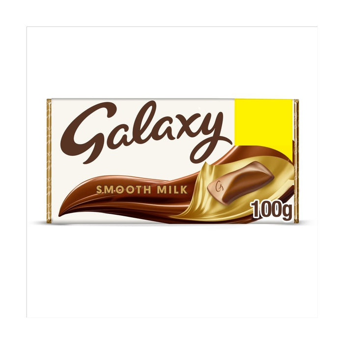 Galaxy Smooth Milk Chocolate Block PMP 100g (Box of 24)