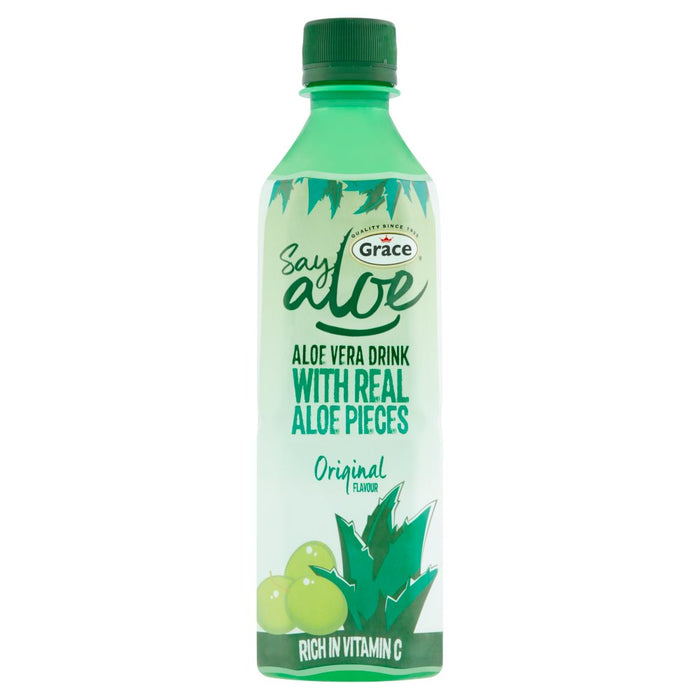 Grace Say Aloe Vera Drink Original Flavour 500ml (Case of 12)
