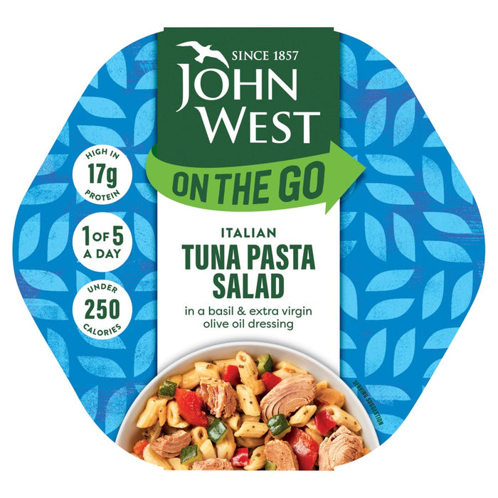 John West On the Go Italian Tuna Pasta Salad 220g (Case of 6)