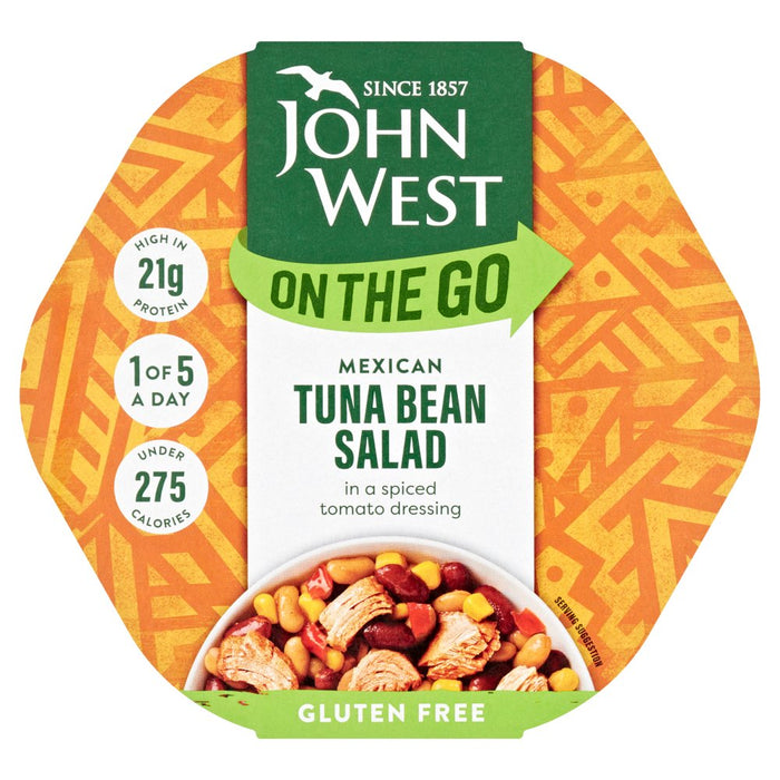 John West On the Go Mexican Tuna Bean Salad 220g (Case of 6)