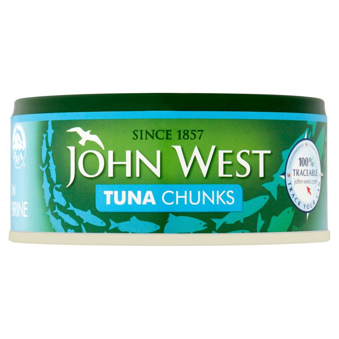 John West Tuna Chunks in Brine 145g (Case of 6)