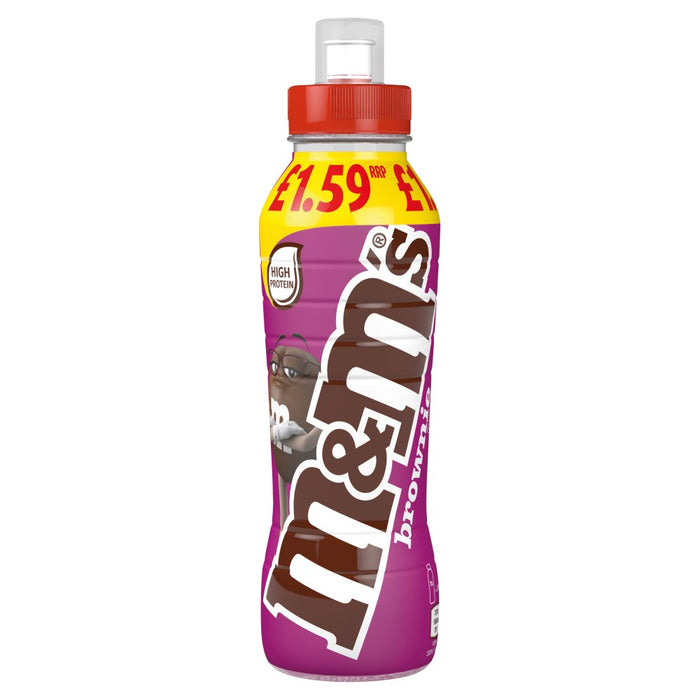M&M's Chocolate Brownie Milk Shake Drink 350ml (Case of 8)