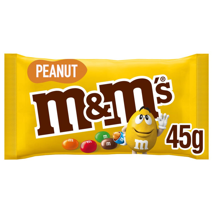 M&M's Peanut Chocolate Bag, 45g (Box of 24)