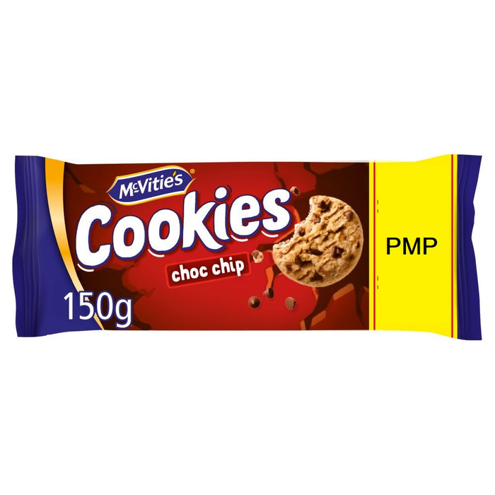 McVitie's Cookies The Chunky One Chocolate Chip PMP 150g (Box of 12)