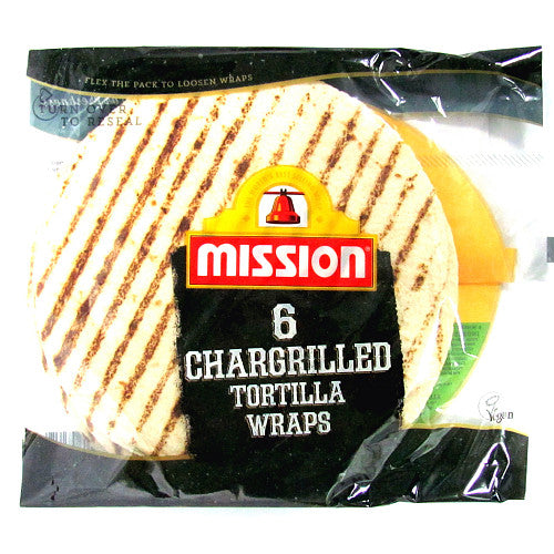Mission 6 Chargrilled Tortilla Wraps