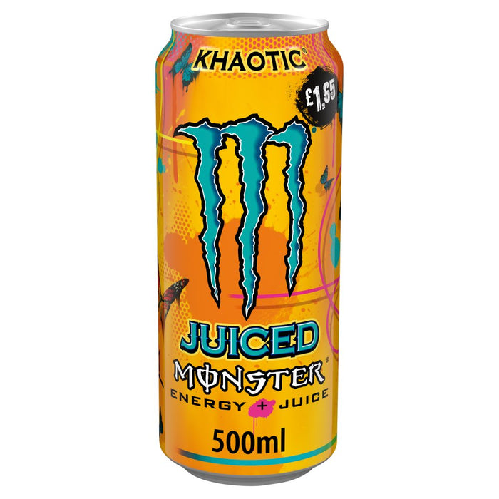 Monster Energy Drink Khaotic PMP 500ml (Case of 12)
