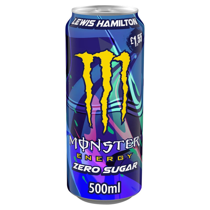 Monster Energy Drink Lewis Hamilton Zero Sugar 500ml (Case of 12)
