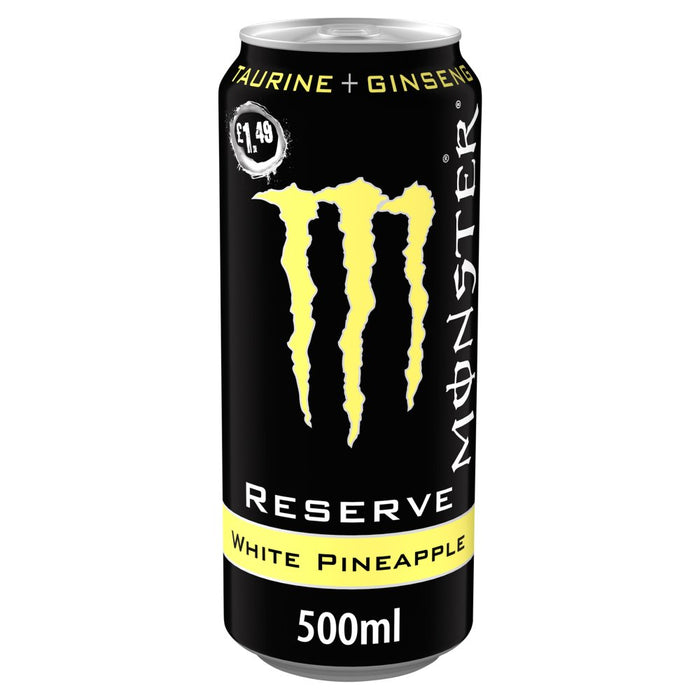 Monster Energy Drink Reserve White Pineapple PMP 500ml (Case of 12)