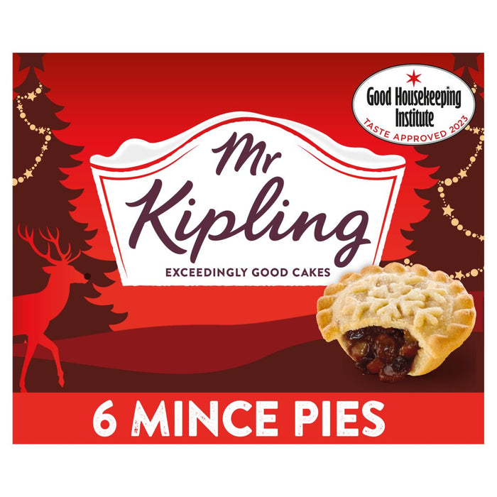 Mr Kipling 6 Deep Filled Mince Pies