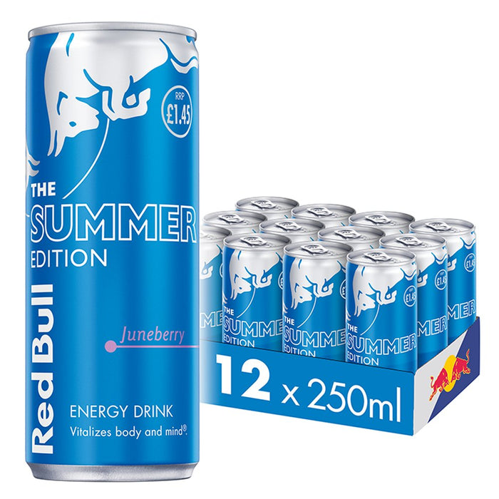 Red Bull Energy Drink Summer Edition Juneberry 250ml (Case of 12)