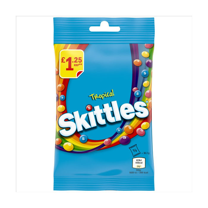 Skittles Tropical Sweets 109g (Box of 14)
