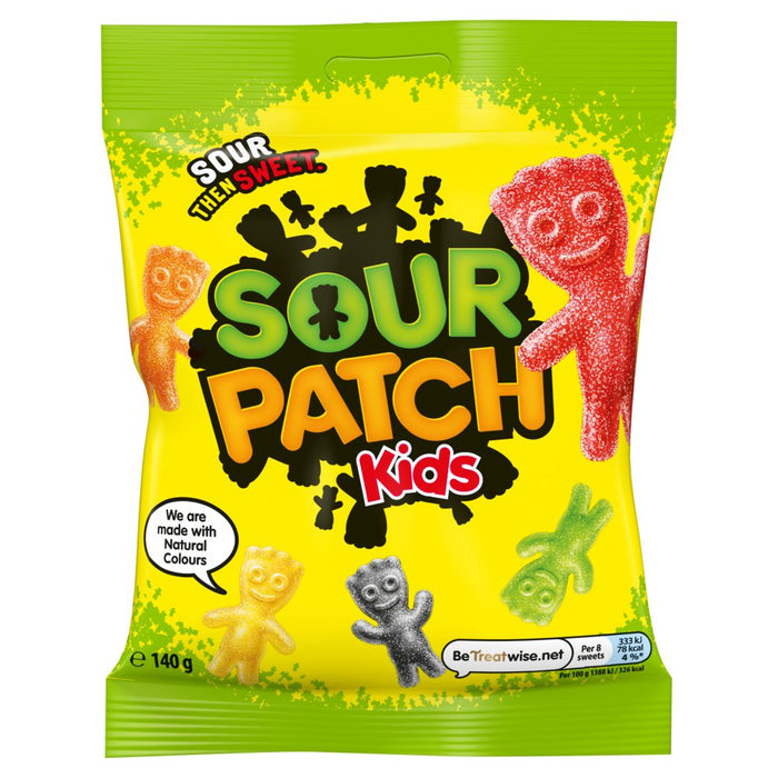 Sour Patch Kids Sweets Bag 130g (Box of 8)