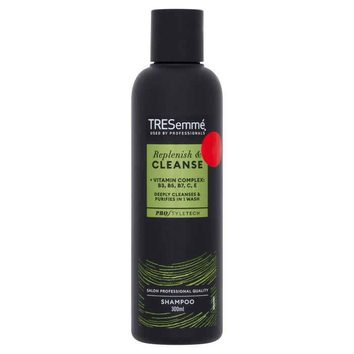 TRESemmé PRO Style Tech Replenish & Cleanse Shampoo 300ml (Case of 6)
