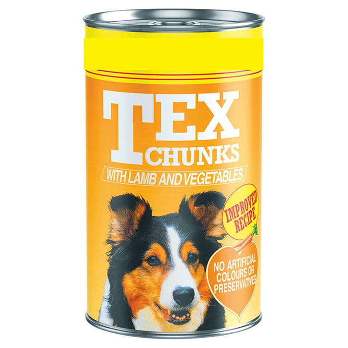 Tex Chunks with Lamb & Vegetables 1.2kg (Case of 6)