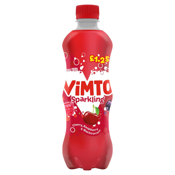 Vimto Sparkling Cherry, Raspberry & Blackcurrant 500ml (Case of 12)