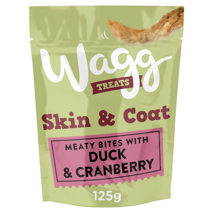 Wagg Skin & Coat Treats Duck & Cranberry 125g (Case of 7)