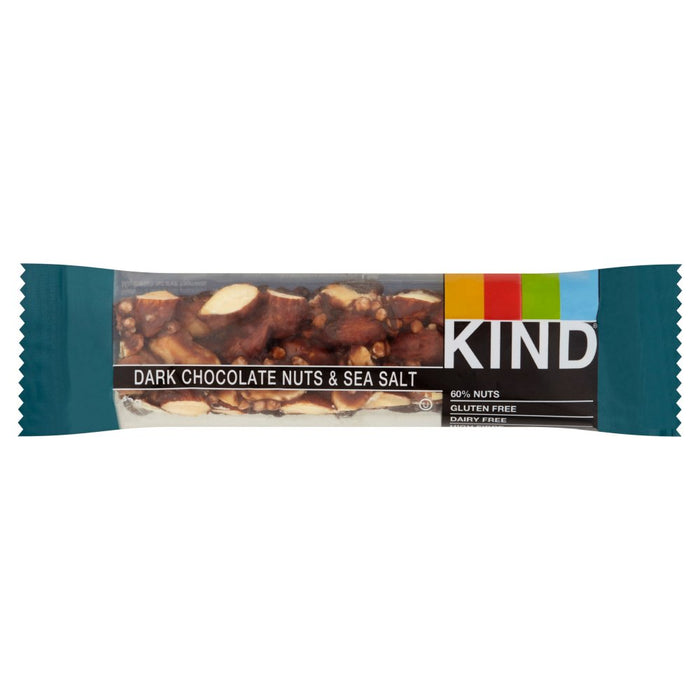 Kind Dark Chocolate Nuts & Sea Salt, 40g (Box of 12)