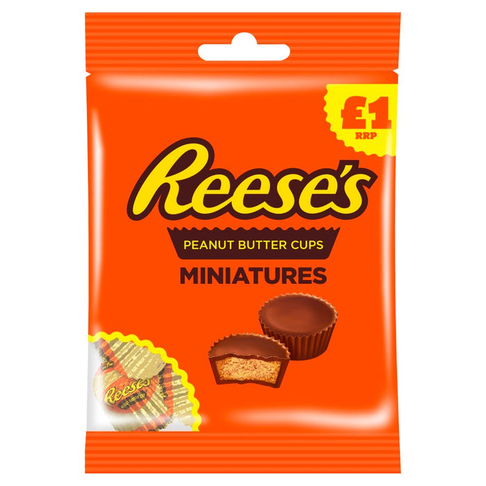 Reese's Peanut Butter Cups Miniatures, 72g (Box of 15)