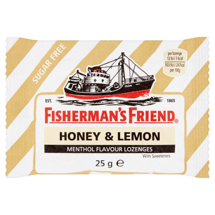 Fisherman's Friend Honey & Lemon Lozenges, 25g