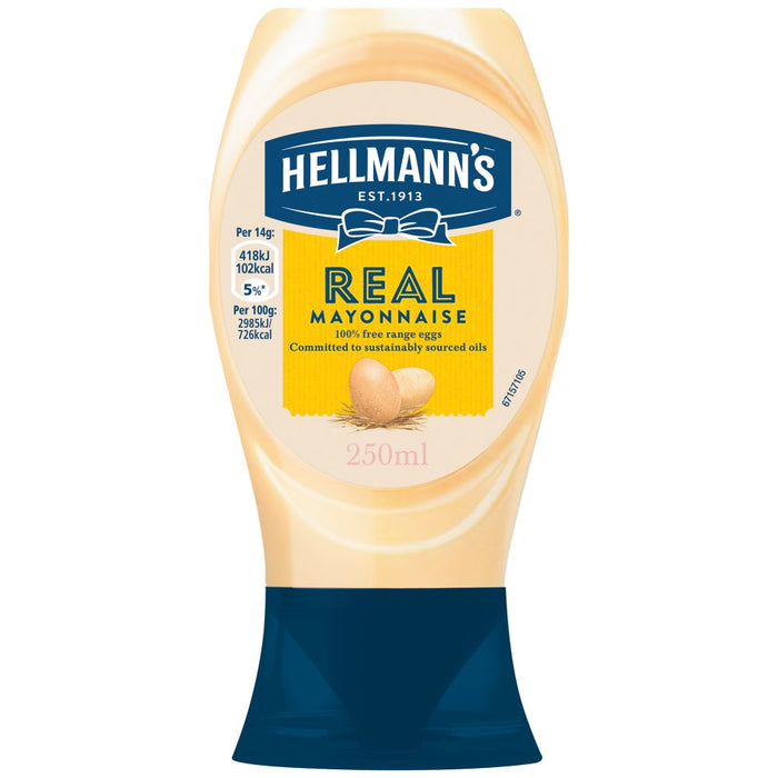 Hellmann's Real Squeezy mayonnaise 250ml