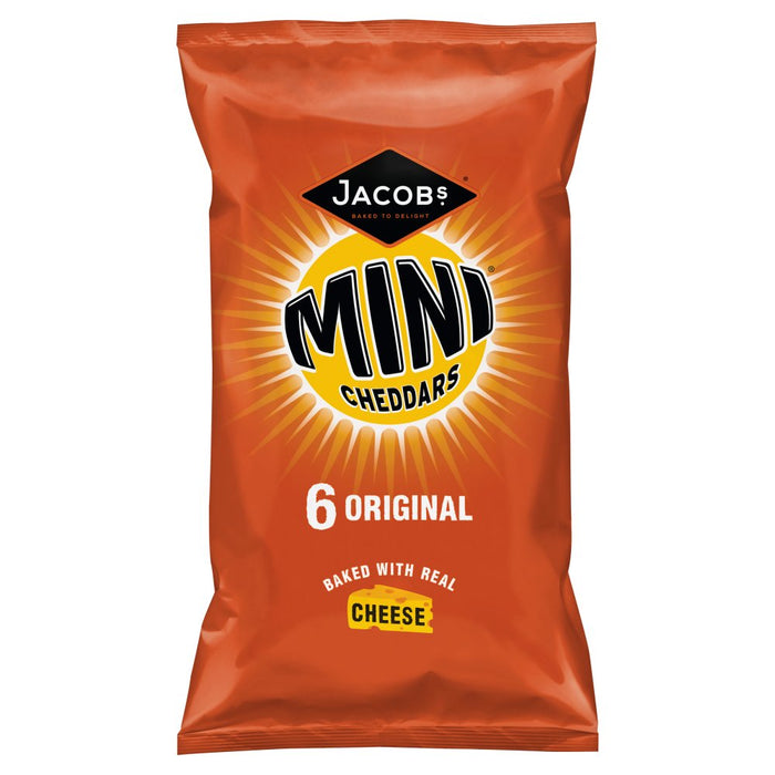 Jacob's Mini Cheddars 6 Original (6x25g)