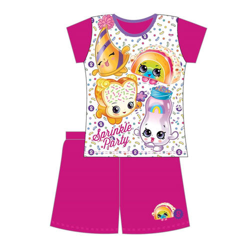 Girls Shopkins Shortie Pyjamas